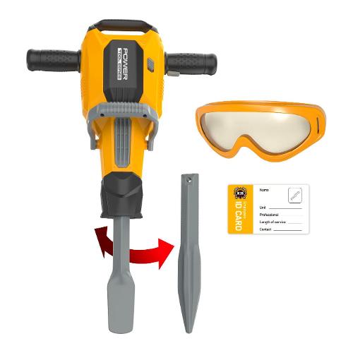 Trapano giocattolo martello pneumatico con accessori De Luxe POWER TOOLS ODG1027