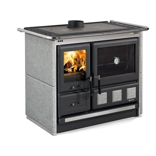 Cucina legna 11kW ROSA XXL 5.0 VST Petra Pietra naturale classe A+ 7015346 (107,4x66,9x86,1cm)