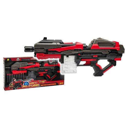 Fucile blaster con caricatore con 6 colpi (55cm) SOFT BULLET GUN 9955