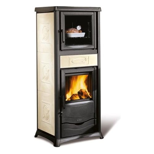 Stufa legna 9,4kW ROSSELLA PLUS FORNO 5.0 Panna 5 stelle 7112391