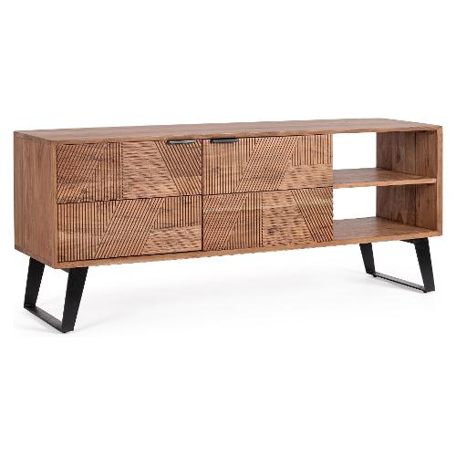 ISAR Base soggiorno Legno (145x40x60cm)
