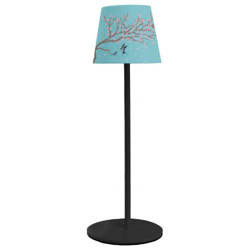 Lampada tavolo ALEA DUALAC Fiori pesco (12x37cm) 120454 FL 1 luce - LED - Max 2W