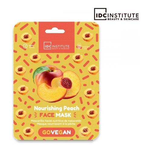 Maschera bellezza Viso Vegana Per Pelli Secche Alla Pesca 1 Pezzo
