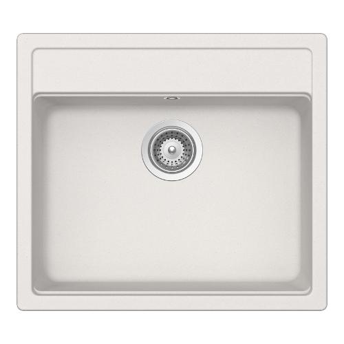 Lavello 1 vasca (57x51cm) NEMO Alumina Ruvido opaco NEMN100016