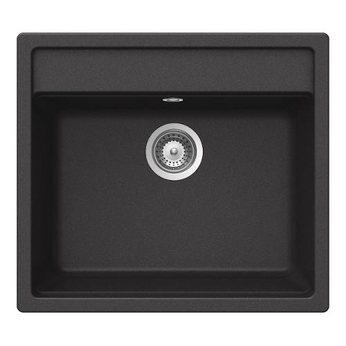 Lavello 1 vasca (57x51cm) NEMO Antracite Ruvido opaco NEMN100051