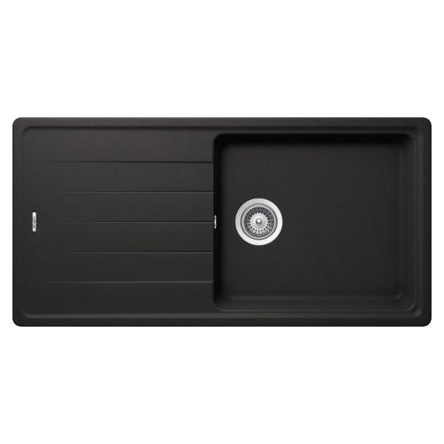 Lavello 1 vasca (100x50cm) ELEMENT Nero assoluto Ruvido opaco ELED100LA13