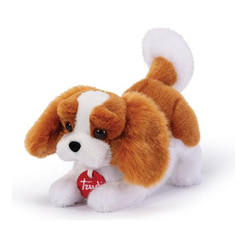 Peluche Cavalier King Marley S (16x18x19cm) CLASSIC Marrone e Bianco 22334