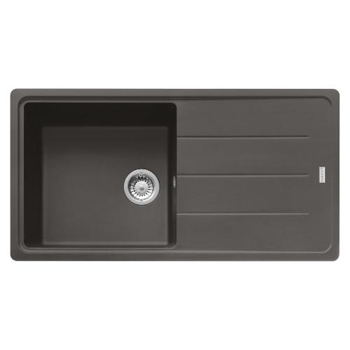 Lavello 1 vasca (97x50cm) Bfg 611-97 BOSTON Grigio ardesia Opaco 114 0714 173