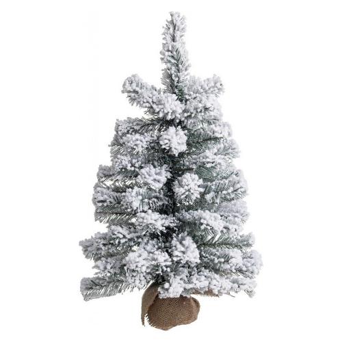 Albero Natale INNSBRUCK Verde innevato (PVC - H60 D36 cm) 0926514