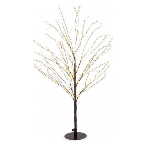 Albero Natale (80x90 cm) BUNCH Con 360 Microled Classic Marrone 0974583