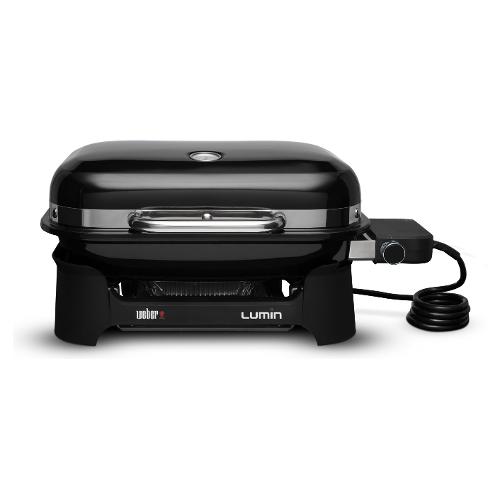 Barbecue elettrico 2200W Compact LUMIN Nero 91010953