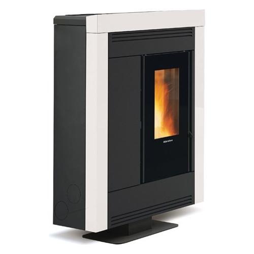 Stufa pellet 10kW SOUVENIR PLUS STEEL 5.0 White 5 stelle Classe A+ 1288650