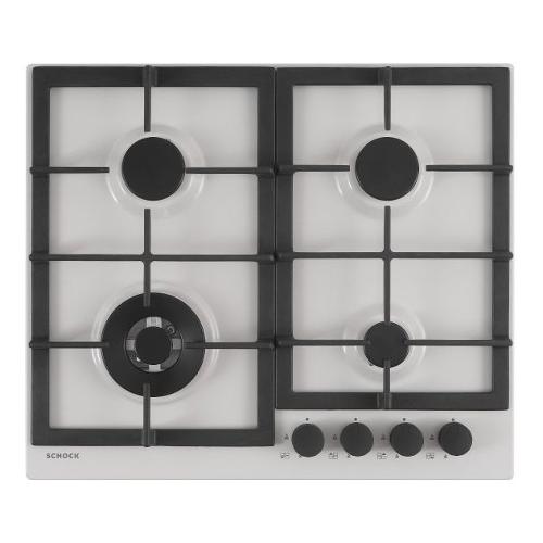 Piano cottura gas 4 zone PROFESSIONAL PC 60 1T New Alumina (60cm) STR64TH16