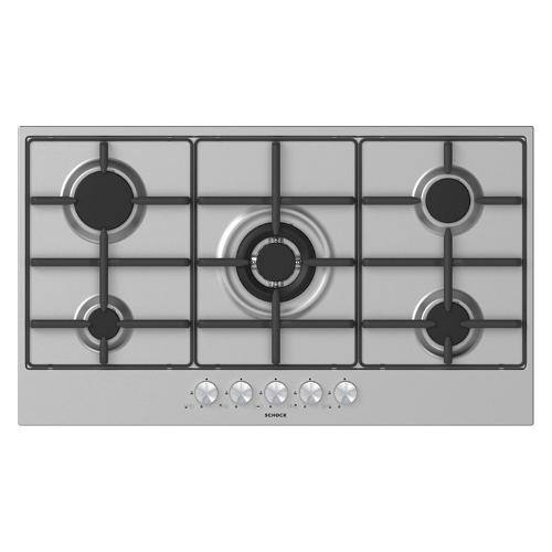 Piano cottura gas 5 zone SILVER PC90 AV Inox (90cm)