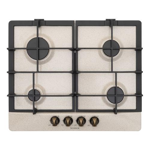 Piano cottura gas 4 zone PRIMUS PC60 Avena (60cm) STP64H58