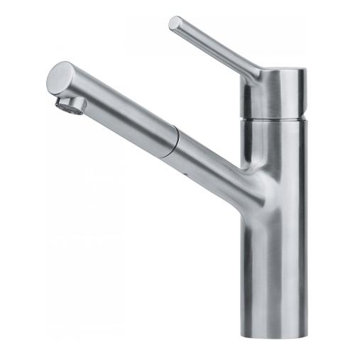 Miscelatore lavello doccetta estraibile TAROS NEO Inox spazzolato 115 0596 383