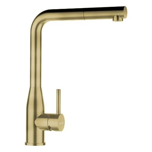 Miscelatore lavello doccetta estraibile KETO White gold 518120WGO