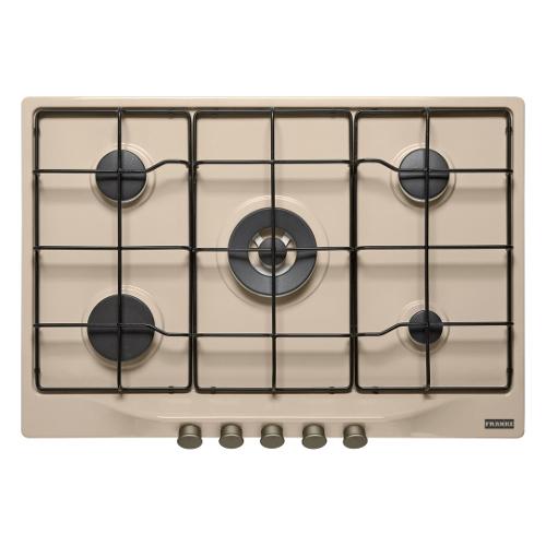 Piano cottura gas 5 zone COUNTRY FCH 755 4G TC OA E Avena (75cm)