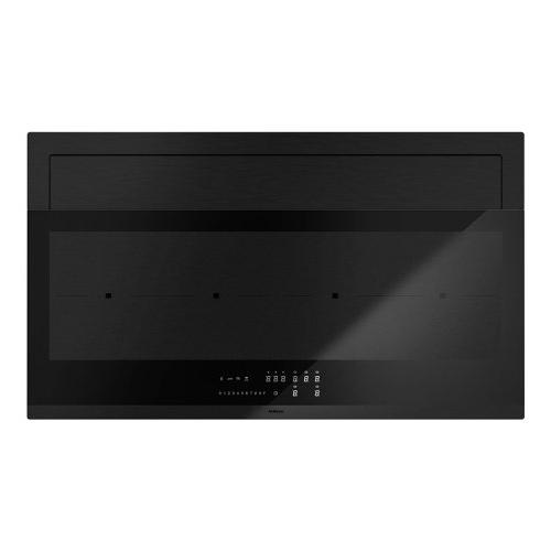 Piano cottura aspirante 4 zone cottura INNOVA Slim Plus A Black (90cm)