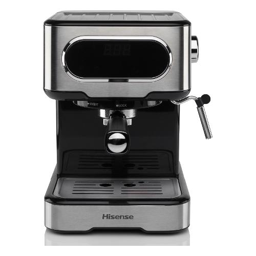 Macchina caffè espresso 1100W HESCM15DBK Inox e Black 740219