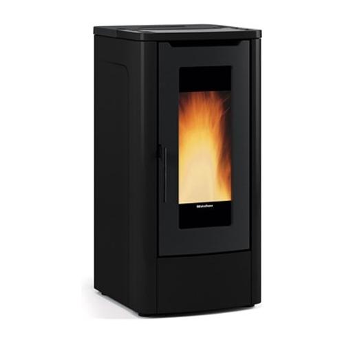 Stufa pellet 12kW TEOREMA 5.0 Black 5 stelle 1287502