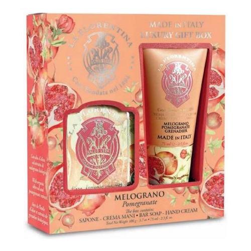 Set regalo Donna Crema mani melograno