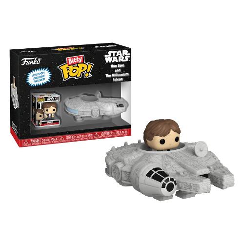 POP BITTY Rides Star Wars Han Solo with Millenium Falcon 83623