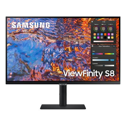 Monitor 27" ( IPS 4K 2160p 60Hz ) HRM SERIE ViewFinity S8 UHD Pivot Black LS27B800PXPXEN