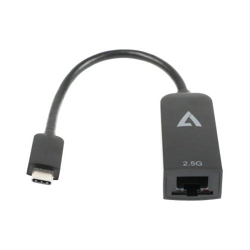 Adattatore di rete 2,5GBASE-T USB C Black V7UCRJ25G BLK