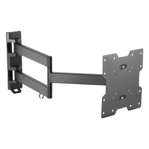 Supporto monitor TV parete ( 35 Kg ) VESA 200 x 200 S LINE 3 Snodi Black SP324
