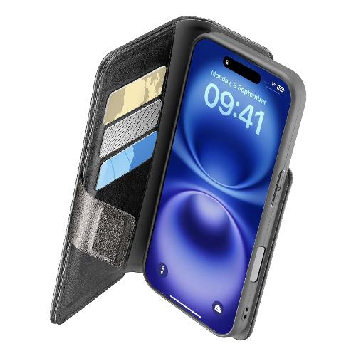 Cover IPHONE 16 BOOK AGENDA Black BOOKAG2IPH16K
