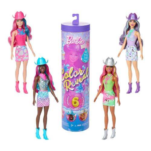 Bambola Color Reveal Country (30cm) BARBIE Assortito JCP01