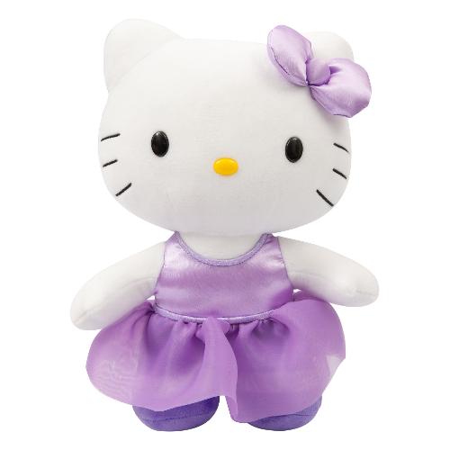 Peluche Purple Sat (30cm) HELLO KITTY HKT12100