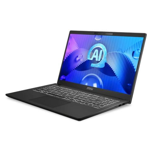 Notebook 15,6" MODERN 15 H AI C1MG 097IT Intel Core Ultra 7 16GB 512GB Black 9S7 15H551 097