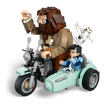 Giro sul sidecar di Hagrid™ e Harry LEGO® Harry Potter™