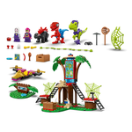 Battaglia con il raptor al quartier generale sull’albero di Spider-man e Gobby Spidey e i suoi fantastici amici LEGO® Marvel