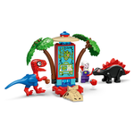 Battaglia con il raptor al quartier generale sull’albero di Spider-man e Gobby Spidey e i suoi fantastici amici LEGO® Marvel