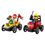 Pack veicoli da corsa: pizzaiolo contro pompiere LEGO® City