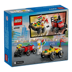 Pack veicoli da corsa: pizzaiolo contro pompiere LEGO® City