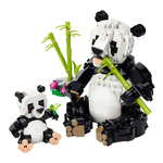 Animali selvatici: famiglia di panda LEGO® Creator
