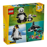 Animali selvatici: famiglia di panda LEGO® Creator
