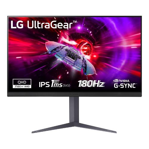 Monitor 32" ( IPS 2K 1440p 180Hz ) ULTRAGEAR QHD Pivot Black 32GS75QN B AEU