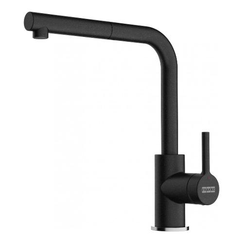 Miscelatore lavello doccetta estraibile LINA Nero 115 0728 484