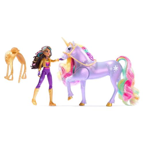 Set bambola Sophia & Wildstar Magica luce Arcobaleno UNICORN ACADEMY 6067325
