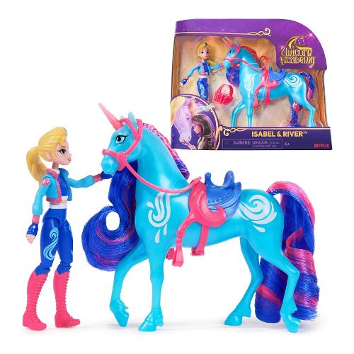 Set bambola Isabel & River  con accessori UNICORN ACADEMY 6066842