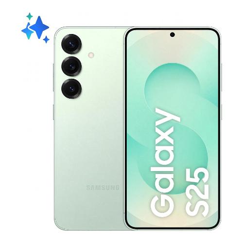 Smartphone 6,2" GALAXY AI S25 5G Mint ( 128GB Ram 12GB 4000 mAh ) SM S931BLGDEUE