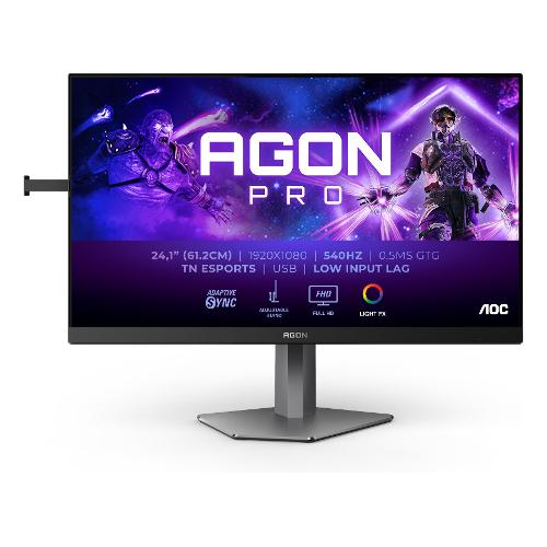 Monitor 24,1" ( LED Full HD 1080p 540Hz ) AGON PRO Pivot Black e Gray AG246FK