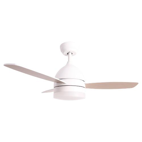 Ventilatore soffitto con luce White 7113 B IR (105x42cm)