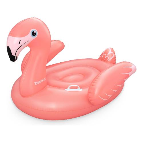 Fenicottero cavalcabile (128x110x87cm) Rosa 41525