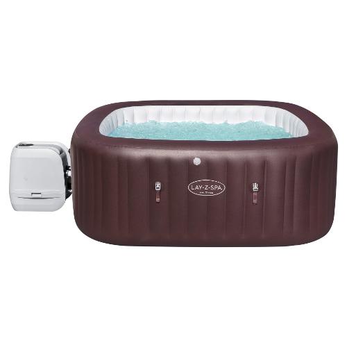 Piscina idromassaggio LAY Z SPA Maldives HydroJet Pro Gonfiabile (201x201x80 cm) Marrone 60033
